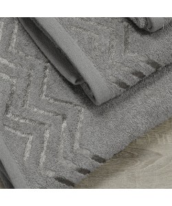 LINO Σετ πετσέτες 3τμχ (30x50,50x90,70x140) Wavie Μόκα LINO Σετ πετσέτες 3τμχ (30x50,50x90,70x140) Wavie Μόκα