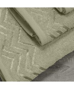 LINO Σετ πετσέτες 3τμχ (30x50,50x90,70x140) Wavie Λεμονί LINO Σετ πετσέτες 3τμχ (30x50,50x90,70x140) Wavie Λεμονί