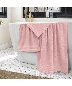 LINO Σετ πετσέτες 3τμχ (30x50,50x90,70x140) Veluva Κοραλί