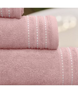 LINO Σετ πετσέτες 3τμχ (30x50,50x90,70x140) Veluva Κοραλί LINO Σετ πετσέτες 3τμχ (30x50,50x90,70x140) Veluva Κοραλί