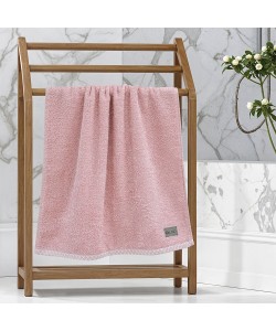 LINO Πετσέτα Προσώπου (50x90) Marley Κοραλί