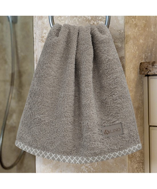 LINO Πετσέτα Χεριών (30x50) Marley Μόκα