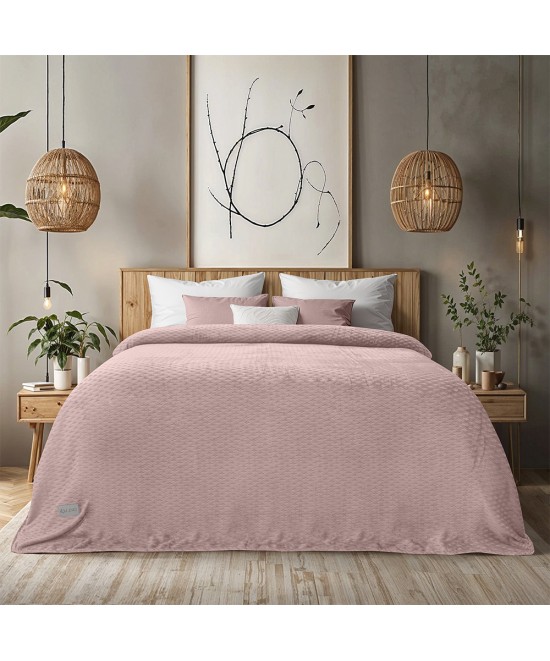 LINO Κουβέρτα Μονή (160x220) Flannel Lofti Λιλά LINO Κουβέρτα Μονή (160x220) Flannel Lofti Λιλά