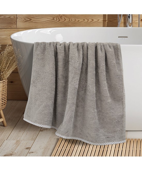 LINO Πετσέτα Σώματος (80x150) Marley Μόκα