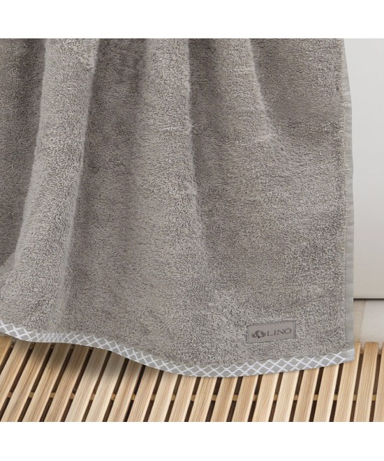 LINO Πετσέτα Σώματος (80x150) Marley Μόκα