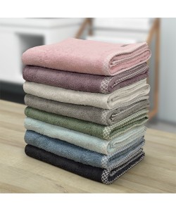 LINO Πετσέτα Σώματος (80x150) Marley Μόκα