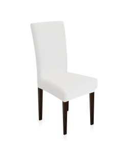 LINO Κάλυμμα Καρέκλας Ελαστικό Elegance Λευκό