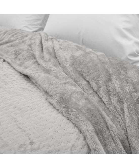 LINO Κουβέρτα Υπέρδιπλη (220x240) Sherpa Lofti Ασημί LINO Κουβέρτα Υπέρδιπλη (220x240) Sherpa Lofti Ασημί