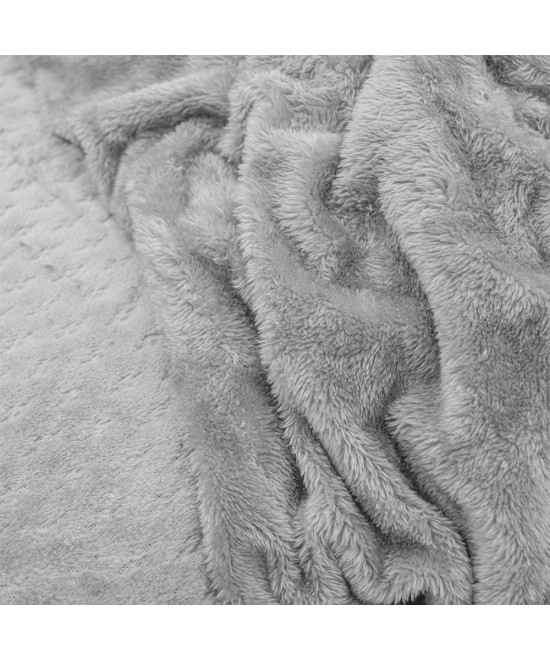LINO Κουβέρτα Μονή (160x220) Sherpa Lofti Ασημί LINO Κουβέρτα Μονή (160x220) Sherpa Lofti Ασημί