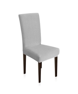 LINO Κάλυμμα Καρέκλας Ελαστικό Elegance Ανοιχτό Γκρι