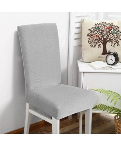 LINO Κάλυμμα Καρέκλας Ελαστικό Elegance Ανοιχτό Γκρι