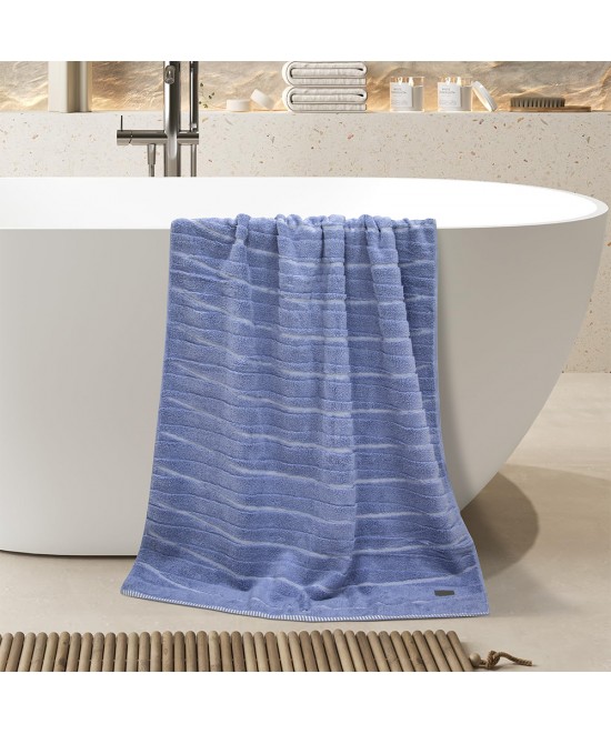 LINO Πετσέτα Σώματος (80x150) Loomline Ντένιμ
