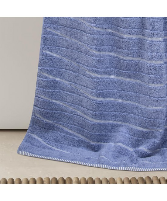 LINO Πετσέτα Σώματος (80x150) Loomline Ντένιμ