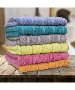 LINO Πετσέτα Σώματος (80x150) Loomline Ντένιμ