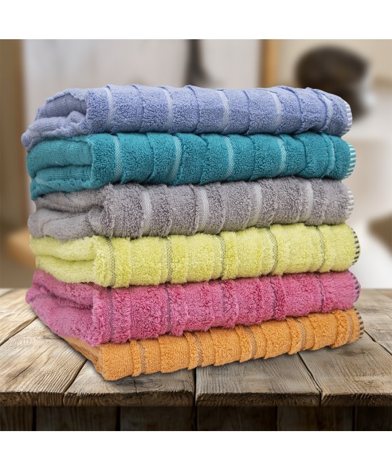 LINO Πετσέτα Σώματος (80x150) Loomline Ντένιμ