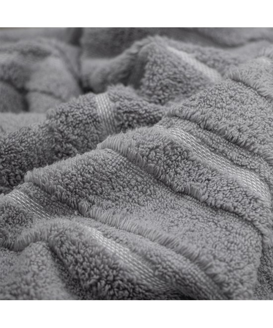 LINO Πετσέτα Σώματος (80x150) Loomline Γκρι