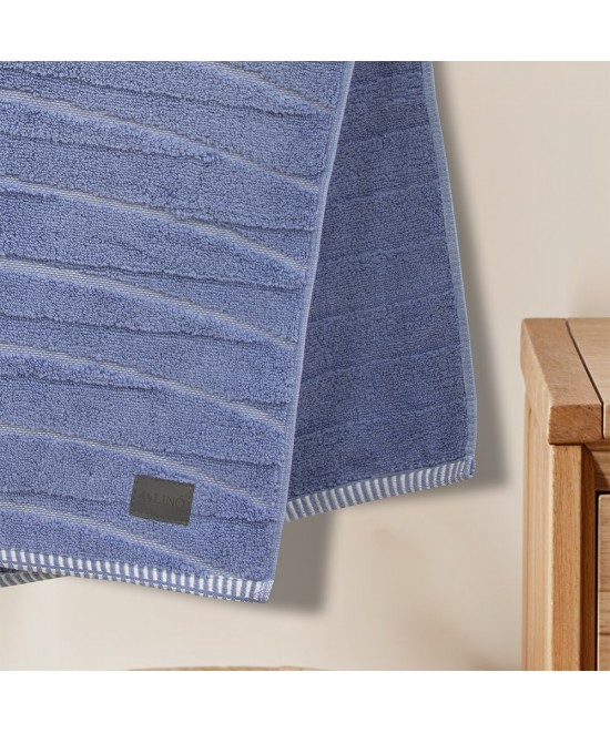 LINO Πετσέτα Προσώπου (50x100) Loomline Ντένιμ