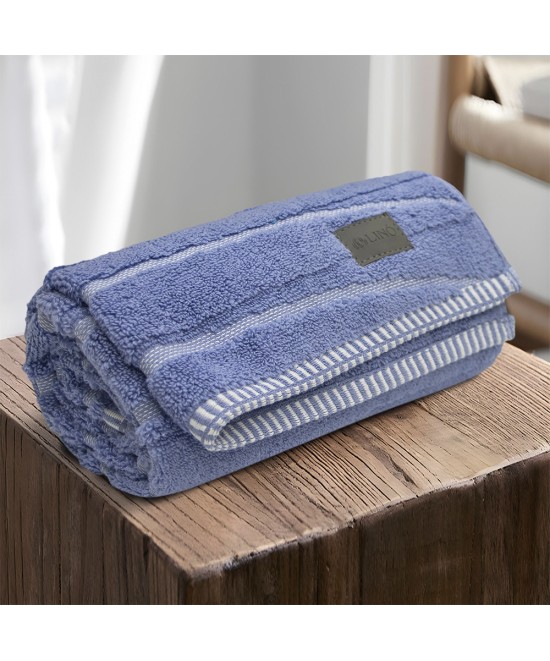 LINO Πετσέτα Προσώπου (50x100) Loomline Ντένιμ