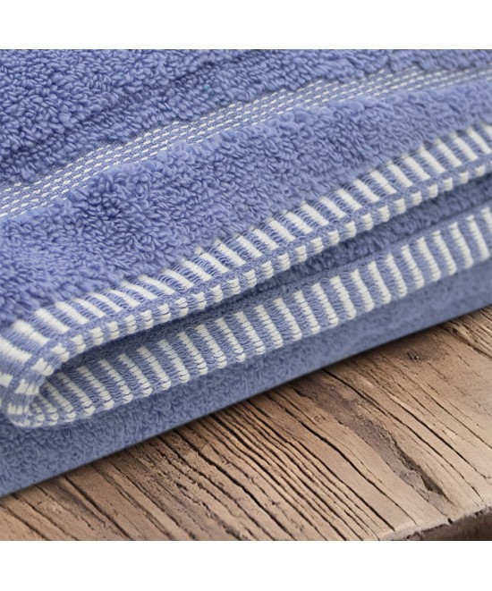 LINO Πετσέτα Προσώπου (50x100) Loomline Ντένιμ