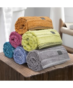 LINO Πετσέτα Προσώπου (50x100) Loomline Ντένιμ