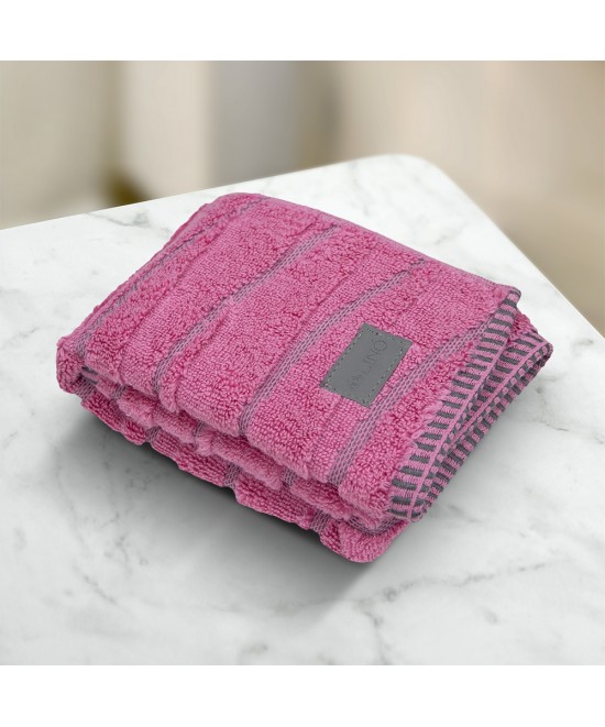 LINO Πετσέτα Χεριών (40x60) Loomline Κοραλί