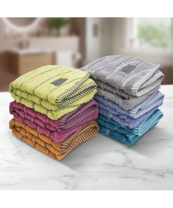 LINO Πετσέτα Χεριών (40x60) Loomline Κοραλί