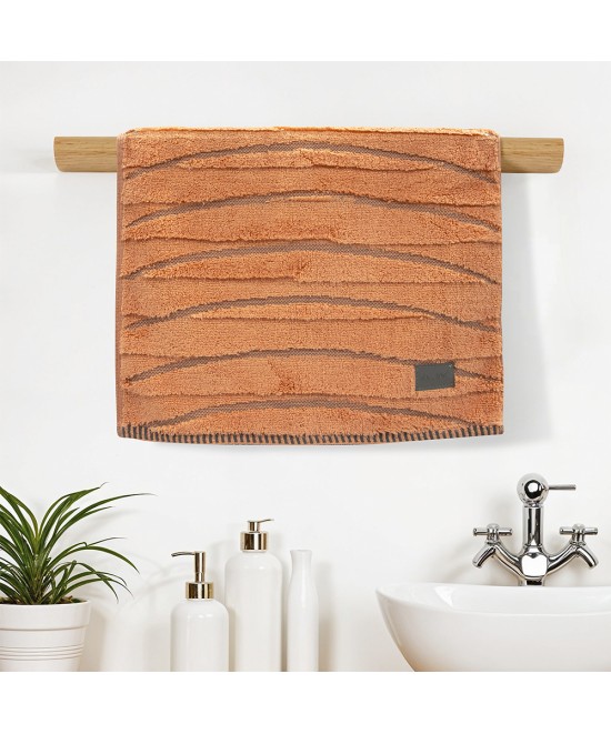 LINO Πετσέτα Χεριών (40x60) Loomline Ροδί