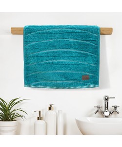 LINO Πετσέτα Χεριών (40x60) Loomline Πετρόλ