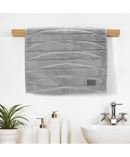 LINO Πετσέτα Χεριών (40x60) Loomline Γκρι
