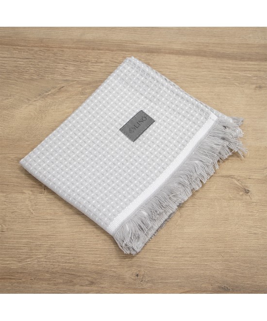 LINO Ποτηρόπανο (40x60) Niksi Ασημί