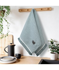 LINO Ποτηρόπανο (40x60) Niksi Πετρόλ