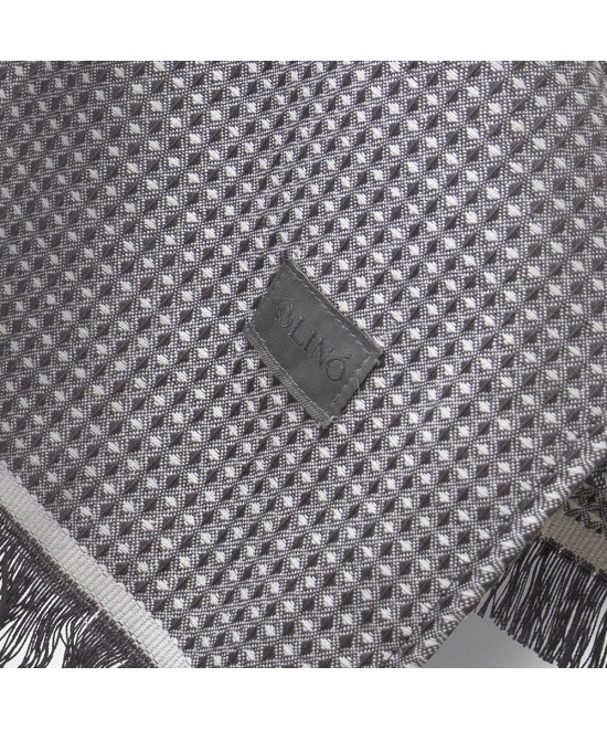 LINO Ποτηρόπανο (40x60) Niksi Σκούρο Γκρι