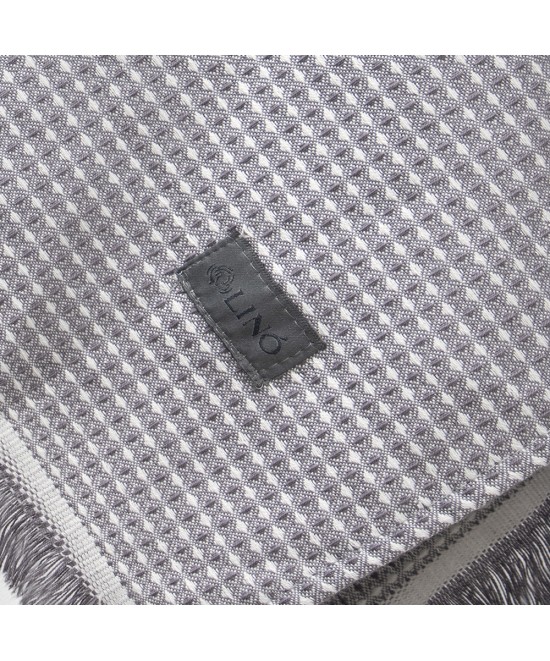 LINO Ποτηρόπανο (40x60) Niksi Γκρι