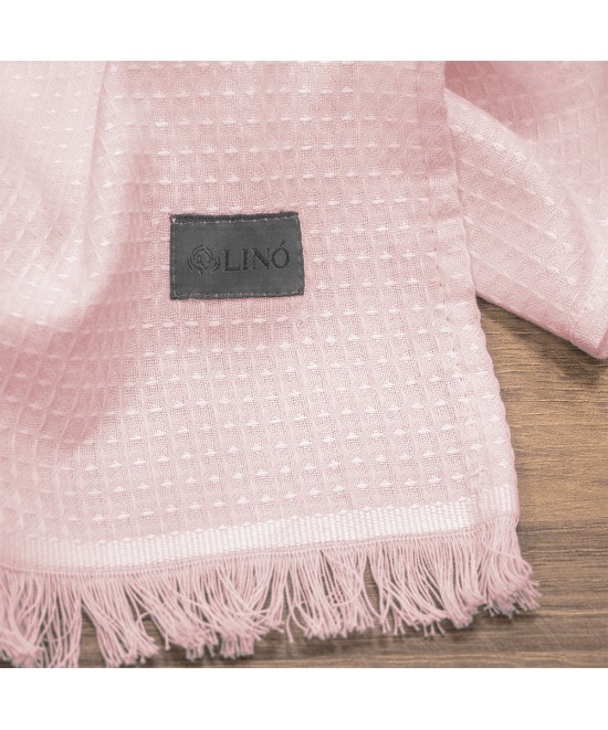 LINO Ποτηρόπανο (40x60) Niksi Ροζ
