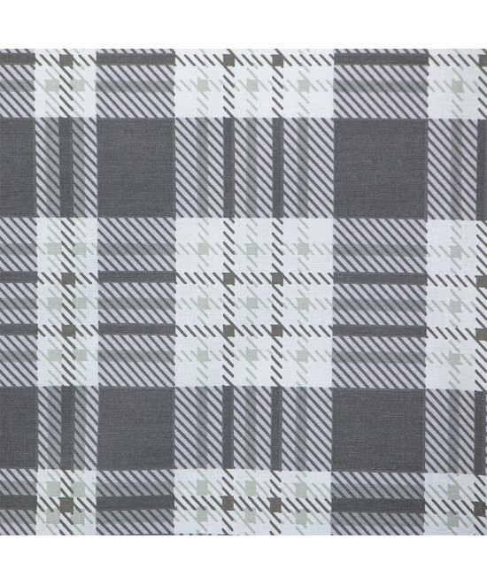 LINO Σετ Παπλωματοθήκη Υπέρδιπλη (225x245) Panier Γκρι