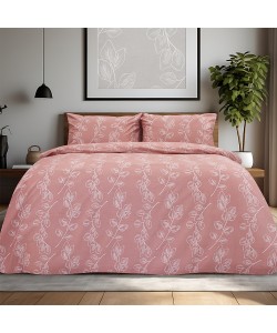 LINO Σετ Παπλωματοθήκη Μονή (165x245) Dejar Ροζ