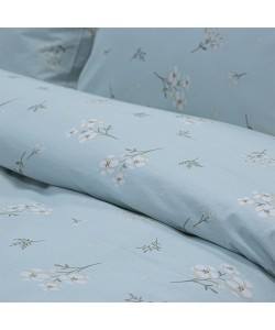 LINO Σετ Σεντόνια Υπέρδιπλα με Λάστιχο (165x200+32) Diminuto Μέντα