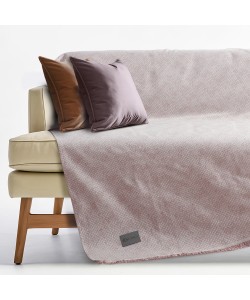 LINO Ριχτάρι Πολυθρόνας (180x180) Serpente Ροζ