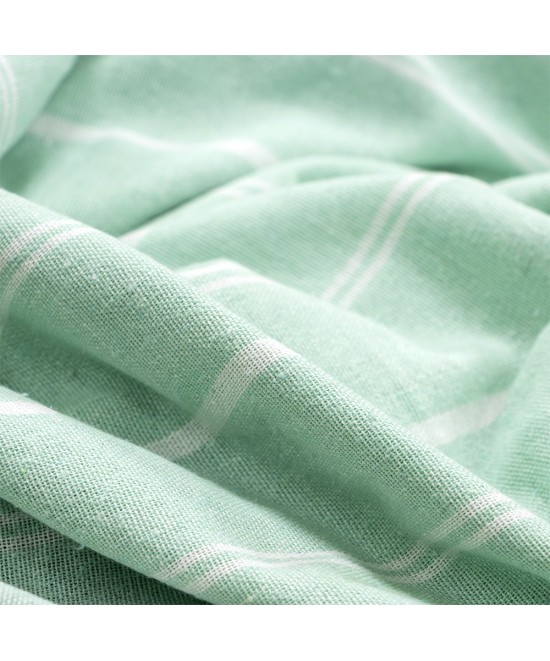 LINO Pestemal Παρεό Veliu 90x180 Μέντα