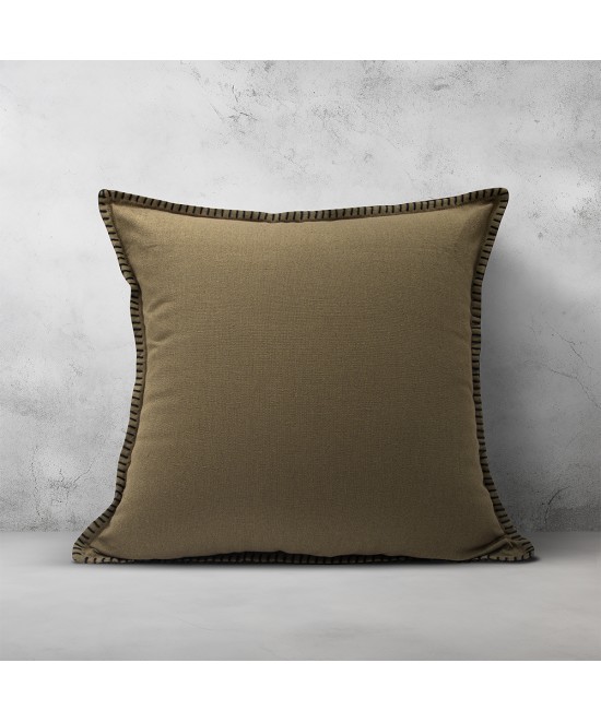 LINO Μαξιλαροθήκη Διακοσμητική Tavola 45x45 Καφέ