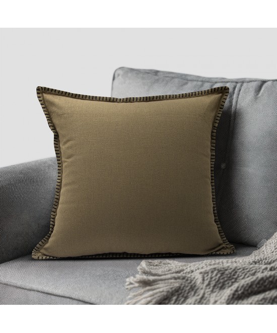 LINO Μαξιλαροθήκη Διακοσμητική Tavola 45x45 Καφέ