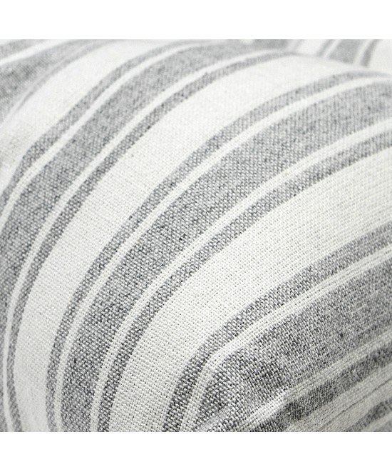 LINO Μαξιλάρι Καρέκλας Nubbie 40x40+5 Ανοικτό Γκρι