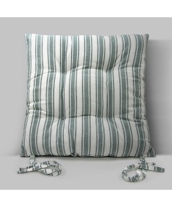 LINO Μαξιλάρι Καρέκλας Nubbie 40x40+5 Πράσινο