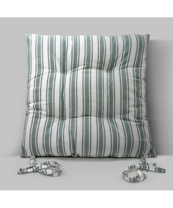 LINO Μαξιλάρι Καρέκλας Nubbie 40x40+5 Πράσινο