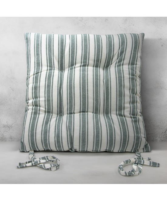 LINO Μαξιλάρι Καρέκλας Nubbie 40x40+5 Πράσινο