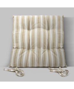 LINO Μαξιλάρι Καρέκλας Nubbie 40x40+5 Μπεζ