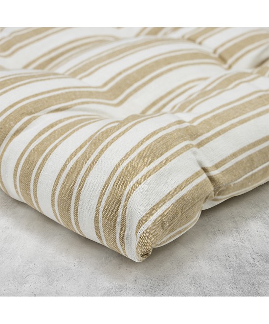 LINO Μαξιλάρι Καρέκλας Nubbie 40x40+5 Μπεζ