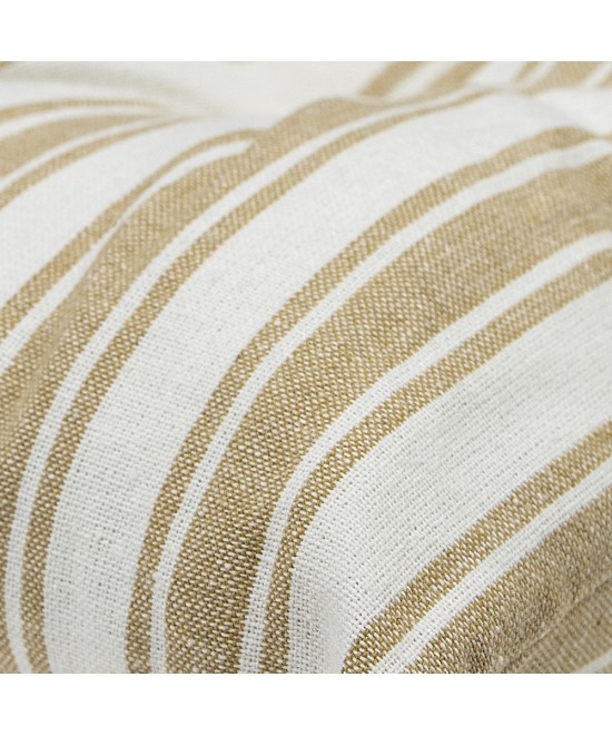 LINO Μαξιλάρι Καρέκλας Nubbie 40x40+5 Μπεζ