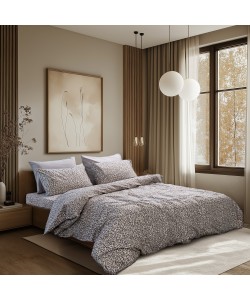 LINO Ζεύγος Μαξιλαροθήκες (52x75) Naptik Taupe