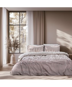 LINO Ζεύγος Μαξιλαροθήκες (52x75) Elan Μπεζ